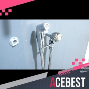 ACEBEST Dudukan Shower Dudukan Bidet Spray Holder Shower Putar Stand Holder Gantungan Shower JS-96