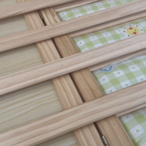 OSUKI 3 Level Baby Cot Extendable Attached Parent Bed + Bedding Bump Set 5 In 1 (Free Mosquito Net)