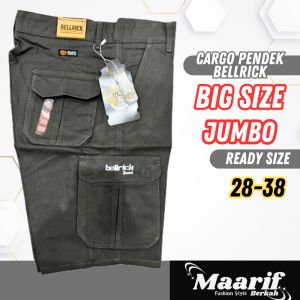 BELLRICK-Celana Cargo Pendek Kanvas BELLRICK Premium Bahan Kanvas Tebal tidak melar/Celana cargo pendek pria/Cargo pendek
