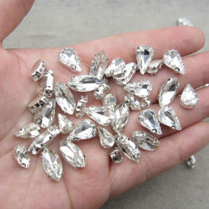 อุปกรณ์ตกแต่งเสื้อผ้าระดับไฮเอนด์ DIY คริสตัลแก้วเพชรประดับมือ วัสดุเย็บมือ เครื่องประดับแฟชั่นใหม่