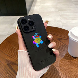 Laser Engraved Lamb Skin Phone Case for 16Pro Max Full Cover Gradient Design Anti Fall Creative Fashion Phone Case