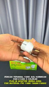 Steker Wanpro Sz 308 Warna Warni/Over Steker Kaki 2 Ke Kaki 3 Kuningan