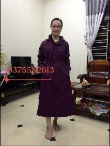 (ẢNH THẬT-BÃO SALE từ 480k giảm đồng giá 225k) Áo mưa măng tô nữ 2 lớp cao cấp xuất khẩu