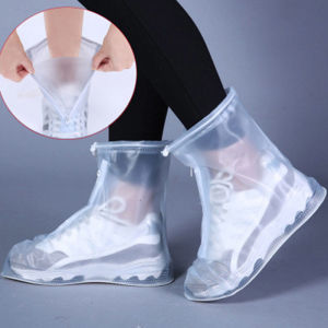 Waterproof Overshoe Anti-Slip Wear-Resistant Thickening Waterproof Overshoe Anti-Snow Anti-Fouling Rain Snow Day Mens and Womens Shoe Covers Waterproof Layer Rain Boots Cover