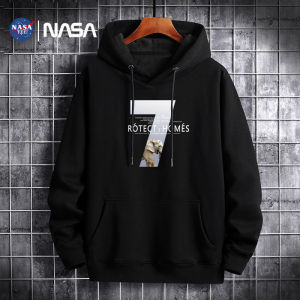 สไตล์อเมริกัน ผ้าขนแกะ เรียงราย เสื้อฮู้ด ผู้ชาย ฤดูใบไม้ร่วง ฤดูหนาว หลวม หนาขึ้น เสื้อแจ็คเก็ตมีฮู้ด ผ้าฝ้ายขาตรงอินเทรนด์สําหรับวัยรุ่น โพลีเอสเตอร์ Blend เสื้อสเว็ตเชิ้ต