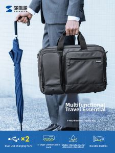 Hinomi | Business Large Capacity Waterproof Laptop Backpack with Lock
