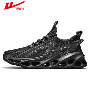 Mens Breathable Hollow out Running Shoes Lightweight Soft Bottom Mesh Upper Black Sport Walking Shoes Summer Collection