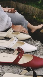 Morasetti Theodorou Mules Wanita Heels Wanita 2 cm