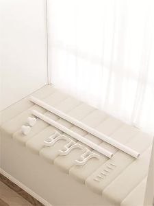 WEILAISHI | No-drill Installation Privacy Curtain Rod Set