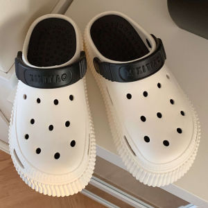 Korean Style Summer Thick Bottom Womens Sandals Open Toe Cute Little Dog Head Flip Flops Beach Shoes Breathable Hollow out