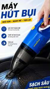 Máy Hút Bụi Cầm Tay Không Dây GOODYEAR GY-2636 Mini Lực Hút Mạnh Mẽ
