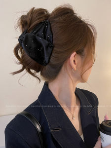 Kẹp Tóc Tam Giác Thanh Lịch Dành Cho Nữ Phong Cách Mới 2025 Kẹp Tóc Cá Mập Đuôi Ngựa Tóc Sau Đầu Phong Cách Hepburn Phụ Kiện Tóc