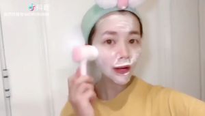 Silicone Gel Facial Brush Double Sided Facial Cleanser Blackhead Removing Product Pore Cleaner Exfoliating Facial Brush Face Brush