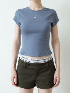 Áo Thun Cotton in Họa Tiết My Pixels Your Filters Mùa Hè 2025 Dáng Ôm Vừa Vặn Cổ Tròn Tay Ngắn Thấm Hút Mồ Hôi Thoải Mái