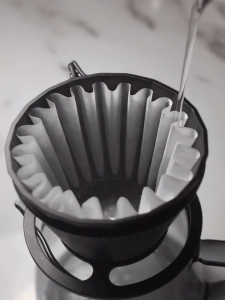 Phễu Pour Over Meteorite MHW-3BOMBER | Flat Bottom 12 Ribs Nhôm