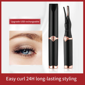 MAGEFY Dụng Cụ Uốn Lông Mi USB Dụng Cụ Uốn Nóng 3 Chế Độ Nhiệt Độ Dụng Cụ Uốn Lông Mi Kẹp Uốn Cong/Pelentik Bulu Mata Elektrik