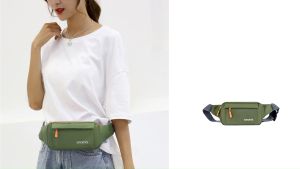 【Arrive 1-3 Days】Women Men Chest Bag Sling Backpack Goes With All Outfits with Multi Pockets for Travel Hiking Cycling for Christmas Gift