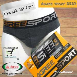 Cd pria |AGREE 2327 | celana dalam | Celana Dalam Pria | celana dalam laki laki | celana dalam premium | Premium Quality | cd Pria Karet Luar Isi 2 Pcs | Celana Dalam Pria Agree Sport | cd Cowok Sporty | pakaian dalam | LUCKY JO21