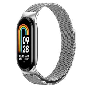 Dây đeo Milanese khóa nam châm dành cho Xiaomi Smartband Miband 8 9 & Mi Band 10