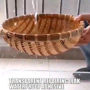 Lem Perekat Transparan Anti Bocor Invisible Waterproof Free Kuas Murah