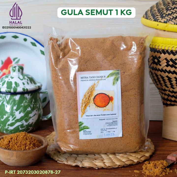 1 Kg Gula Aren Bubuk Organik Palm Sugar Gula Semut Organik Lazada Indonesia 4129