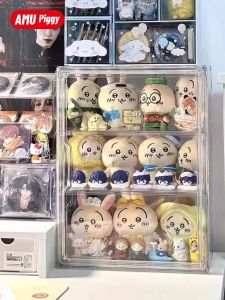 AMU·PIGGY | Transparent Display Shelf for Plush Toys and Dolls