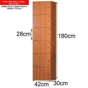 Dustproof Storage Bookshelf