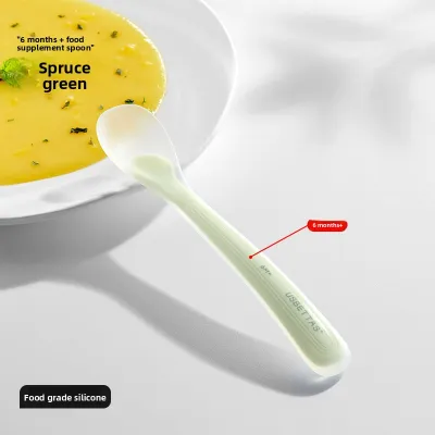 Usbettas | Baby Feeding Training Spoon Silicone Soft Spoon