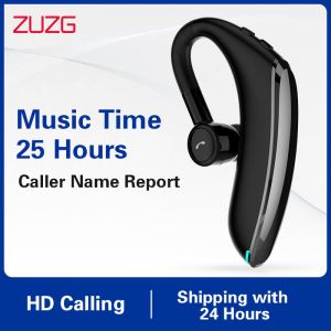 ZUZG 180° Rotate Bluetooth 5.0 Earphones Music Headset IPX4 Waterproof Earphone Works on All Android IOS Smartphones for Sport Gaming Business Driving Wireless Earphones - Lazada