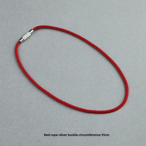 New Gold Plated Clavicle Chain Rope Womens Pendant Necklace Rope Black Short Red Fine Rope Suspenders Jewelry Accessories