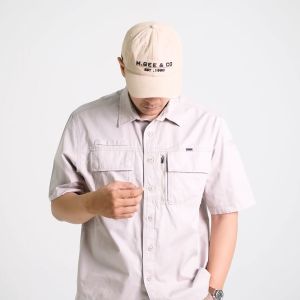 M.Gee Kemeja Kerja Outdoor Lengan Pendek TRAVIS C028 Light Khaky