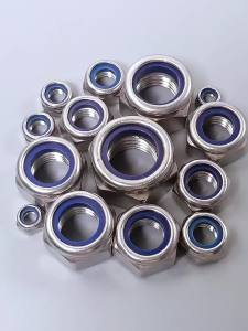 BAIRUITE | Anti-slip Anti-loosening Hex Nylon Self-locking Nut