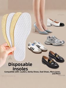 LINGMIAO | Sweat Absorbing Odor Preventing Breathable Summer Disposable Insoles