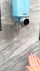 Hộp đựng sữa tắm dầu gội nước rửa tay chất liệu ABS gắn treo tường tiện lợi