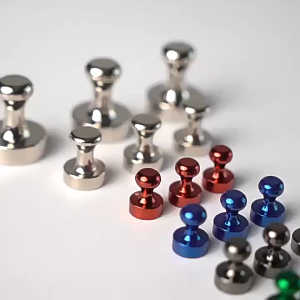 10PCS Super Strong Neodymium Fridge Magnets Whiteboard Pushpins Heavy Duty for Home/Office