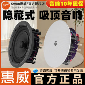 Hivi Gc6 Home Cinema Ceiling Speaker Set Embedded Family Theater 5.1 Overhead Sound System Vq8 Stage Equipment