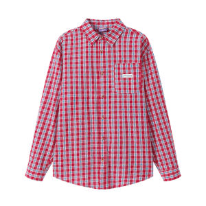 JNXS | Áo Sơ Mi Dài Tay Cotton Họa Tiết Caro