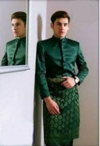 Baju Melayu  Pria Satin VL  S -XXXL  Termurah