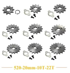 520 20mm 10T 11T 12T 13T 14T 15 16 17 18 19 20 T Front Engine Sprocket For Honda Lifan ZongShen YCF ATV Quad Dirt Pit Bike Buggy