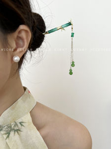 ดอกไม้ตกแต่งผมสไตล์จีนโบราณสำหรับผู้หญิง หมวกทรงหม้อ 2024 ใหม่ อเนกประสงค์ หมวกตกแต่งผมแบบอเนกประสงค์ หมวกทรงหม้อ