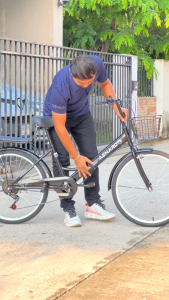 จักรยานแม่บ้าน จักรยาน 24/26 นิ้ว จักรยานผู้ใหญ่ เหมาะสําหรับการพาเด็ก ๆ ออกไปข้างนอก ซื้ออาหาร ของขวัญวันคริสต์มาส จักร ยาน แม่ บ้าน ญี่ปุ่น