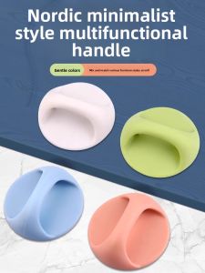 JIFANPAUL | No-Nail No-Drill Strong Adhesive Door Handle Drawer Pull Handle Sliding Door Handle Closet Handle Glass Window Handle