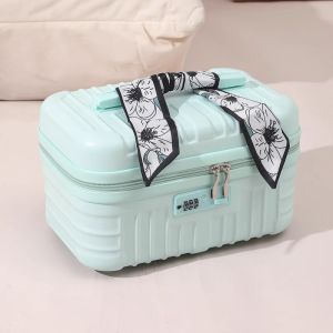 16-Inch Handheld Luggage Makeup Bag Women Large Capacity Storage Box Lightweight Small Travel Password Box Storage Simple