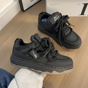 Giày Thể Thao Nam Warrior 2025 Giày Đế Xuồng Đế Cao Su Đế Dày Mùa Xuân Phong Cách Hàn Quốc Thời Trang Thường Ngày