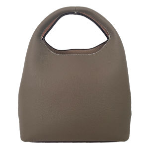 jpj | กระเป๋าผ้าใบหนังวัวชั้นบน JPJClassic สำหรับผู้หญิง กระเป๋าสะพายไหล่แบบลำลอง ทรงถัง ลายสก็อต กระเป๋าสะพายข้างแบบอเนกประสงค์