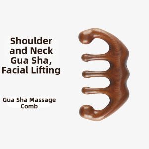 RHOS | Multi-Functional Scalp Massage Comb For Head Gua Sha Meridian Facial Eye Massage