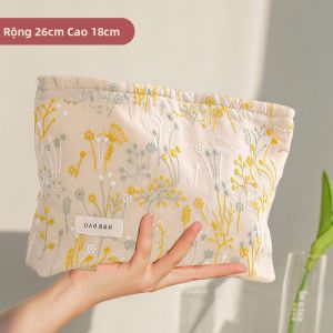LIUZHE | Túi Đựng Đồ Trang Điểm Dung Lượng Lớn Mới