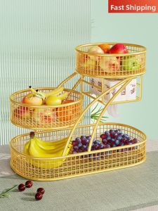 evesigar | Elegant Multilayer Fruit Basket