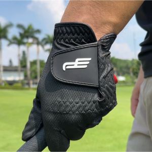 PLAYEAGLE Breathable Golf Gloves for Man Golf Nano Fabric Glove Suitable for Golf Practice light weight Washable Golf Gloves