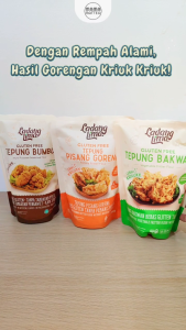 Ladang Lima Tepung Bakwan 200gr / Tepung Pisang 200gr / Telung Crispy Gluten Free / BANDUNG